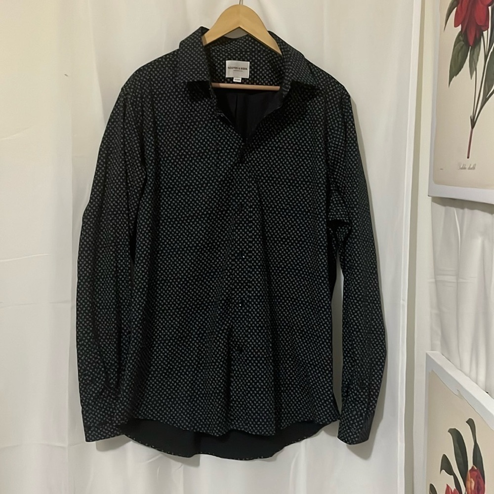 Scotch & Soda 97% Cotton Long Sleeve Shirt